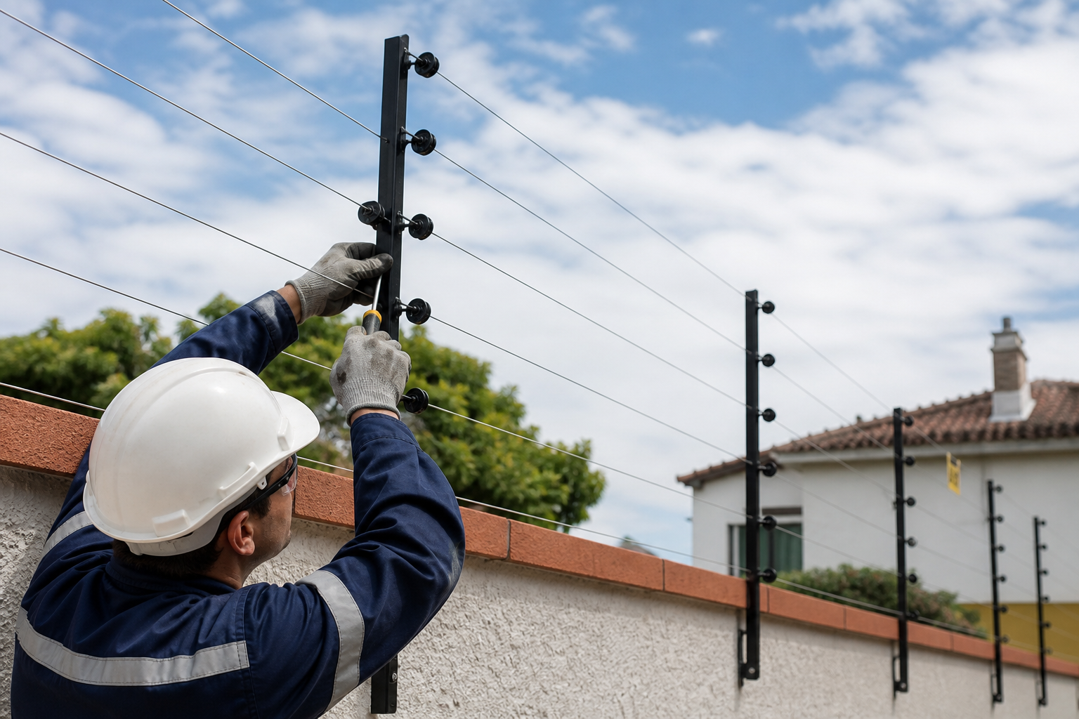 Instalacion de cerca electrica