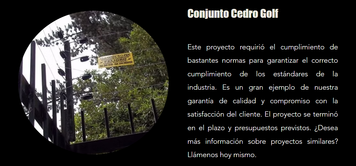 Proyecto Conjunto Cedro Golf