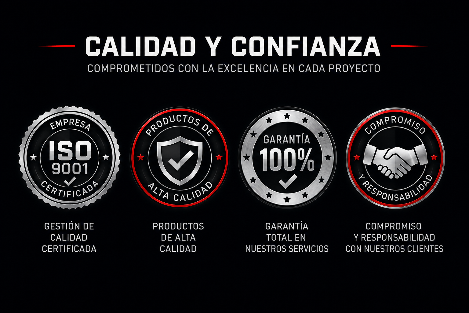 Sellos de calidad de Magnetronic